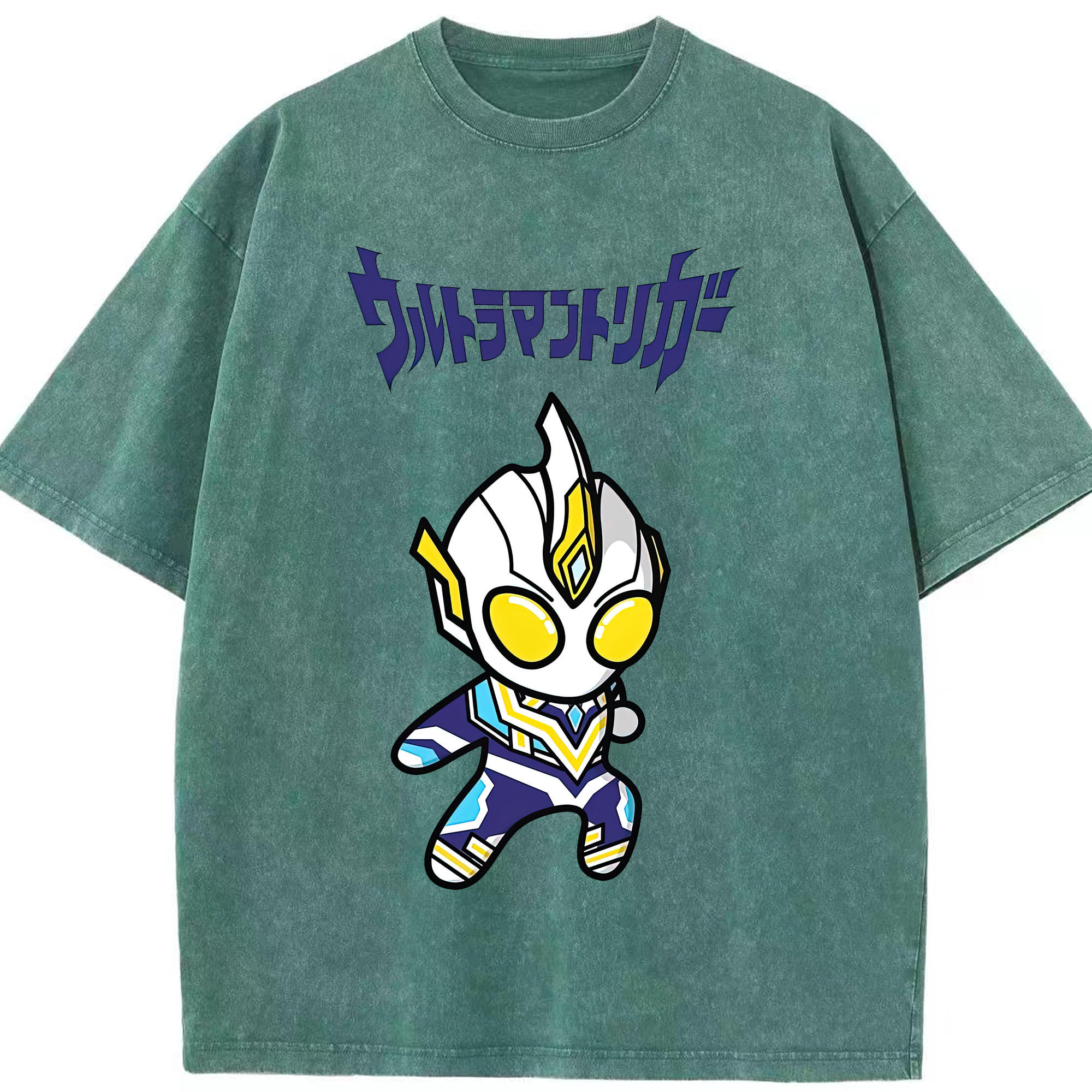 （画像用） ウルトラマン Ultraman 綿100% ヴィンテージ風 半袖Tシャツ（フロントプリント）